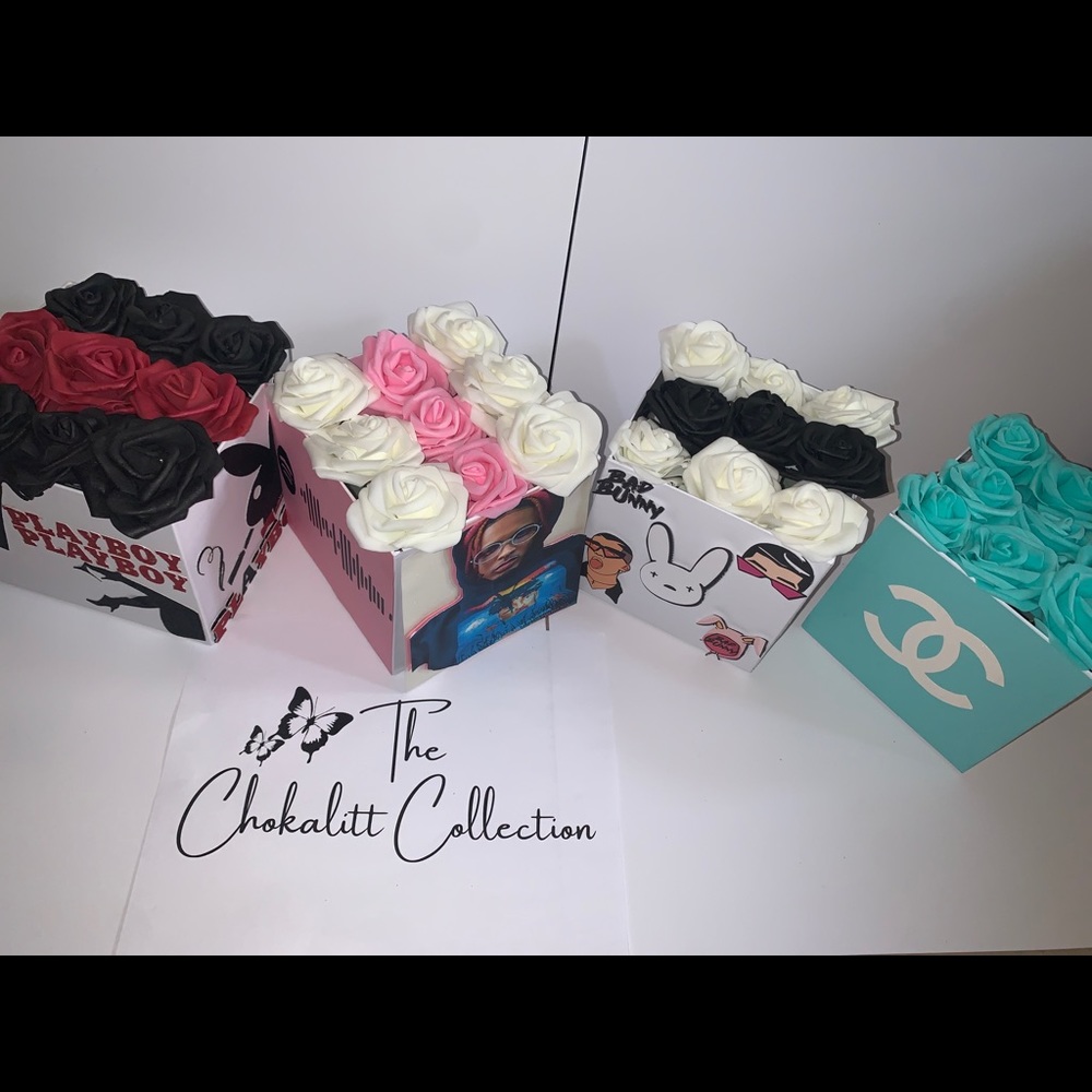 Custom rose boxes - Picture 1 of 6